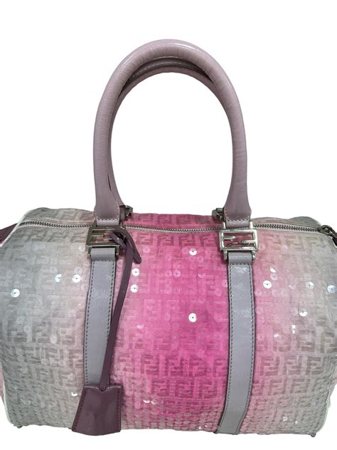 fendi pink sequin bag